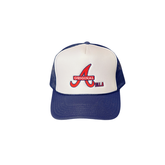 Atlanta Hat - Navy & White