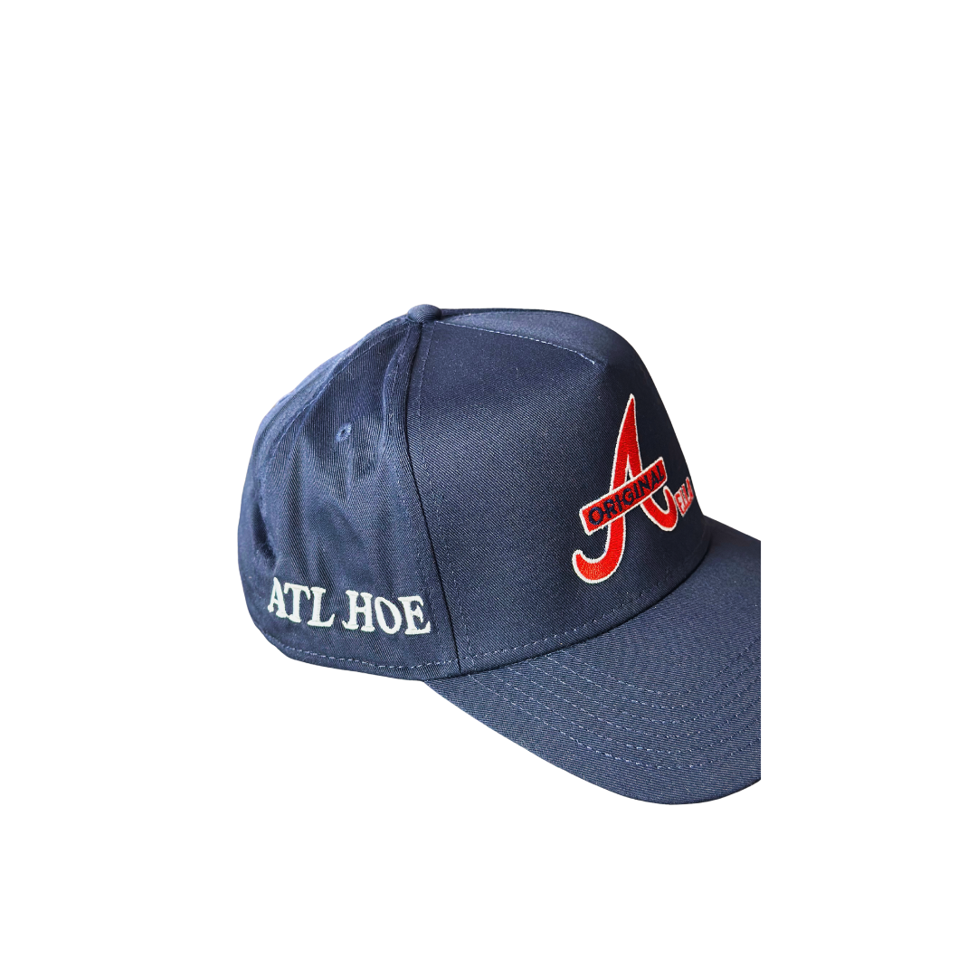 Atlanta Hat - Navy & White